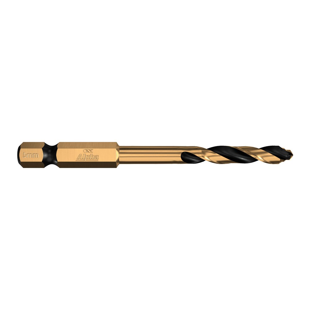 ALPHA ONSITE PLUS IMPACT STEP TIP DRILL BIT - 5.0MM
